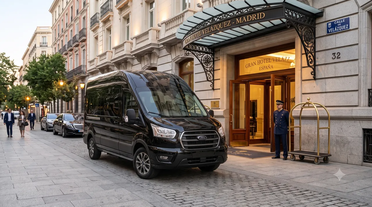 Servicio de transfer privado para hoteles